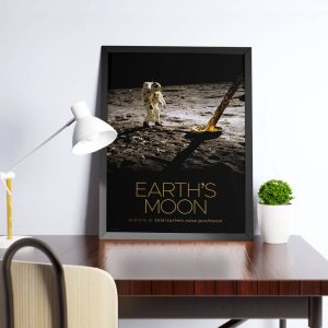 Alternative view of Quadro Homem Na Lua - Nasa