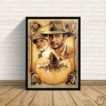 Quadro Indiana Jones E A Última Cruzada