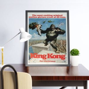 Alternative view of Quadro Retrô King Kong