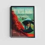 Quadro Monte Olimpo Nasa