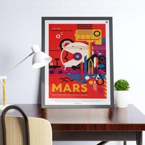 Anti Herói - A única regra: não há regras. 32 Alternative view of Quadro Marte - Nasa