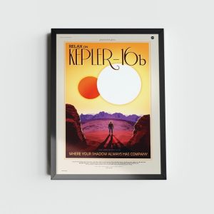 Quadro Kepler 16b - Nasa