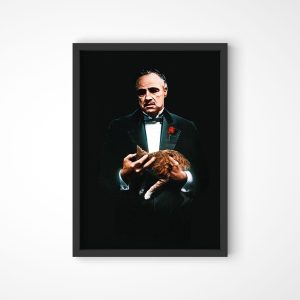 quadro o poderoso chefao loja nerd 04