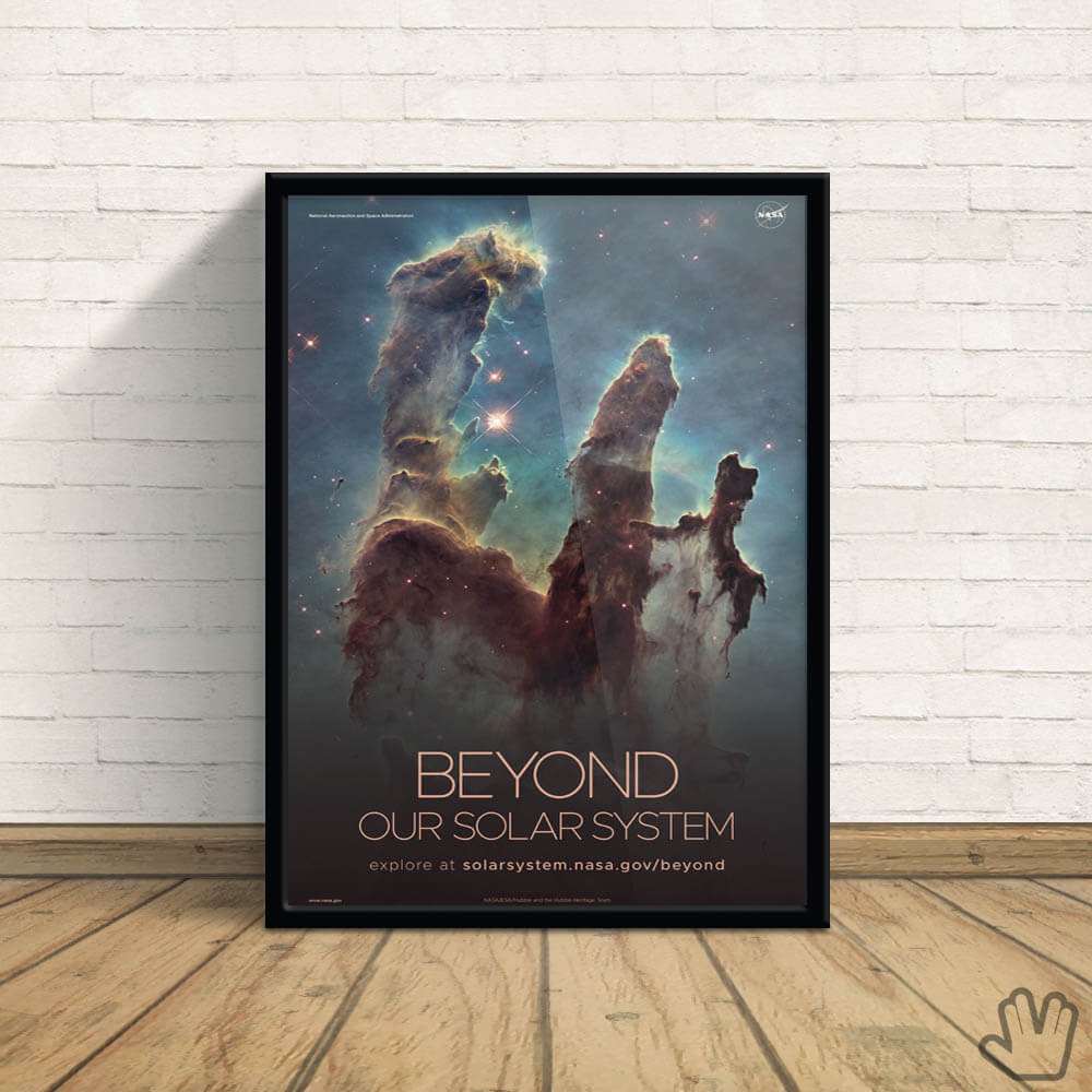 Quadro Pilares Da Criação - Nasa 1 Quadro Pilares Da Criação - Nasa