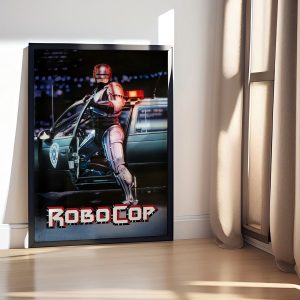 Quadro Robocop O Policial Do Futuro - 1987 11 quadro robocop loja nerd 03 scaled e1711978542887