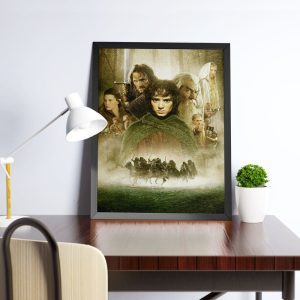 Anti Herói - A única regra: não há regras. 40 Alternative view of Quadro O Senhor Dos Anéis - A Sociedade Do Anel