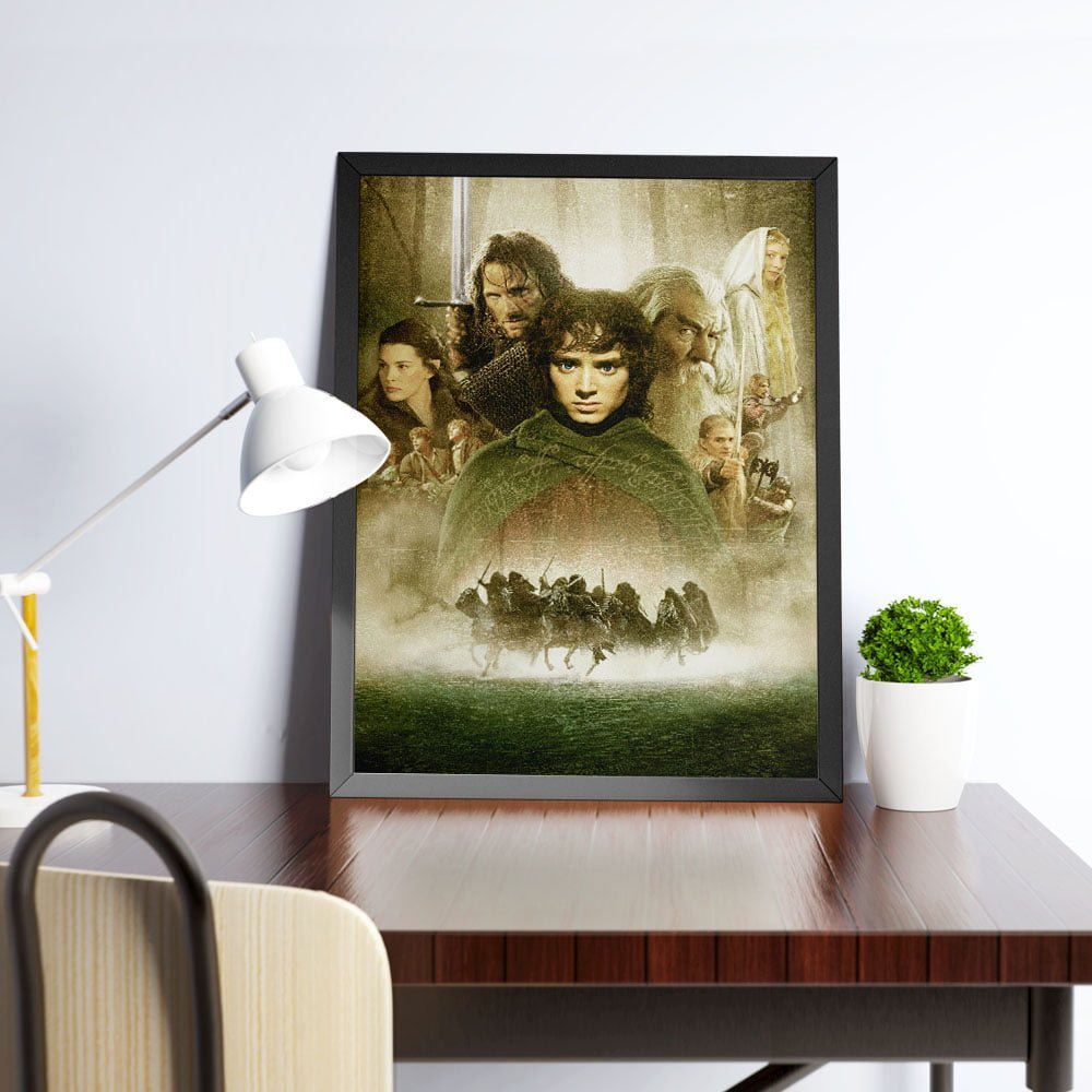 Quadro O Senhor Dos Anéis - A Sociedade Do Anel 2 Quadro O Senhor Dos Anéis - A Sociedade Do Anel - Imagem 2