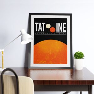 Alternative view of Quadro Star Wars Tatooine