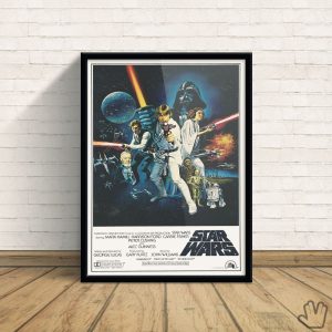 Quadro Star Wars Uma Nova Esperança