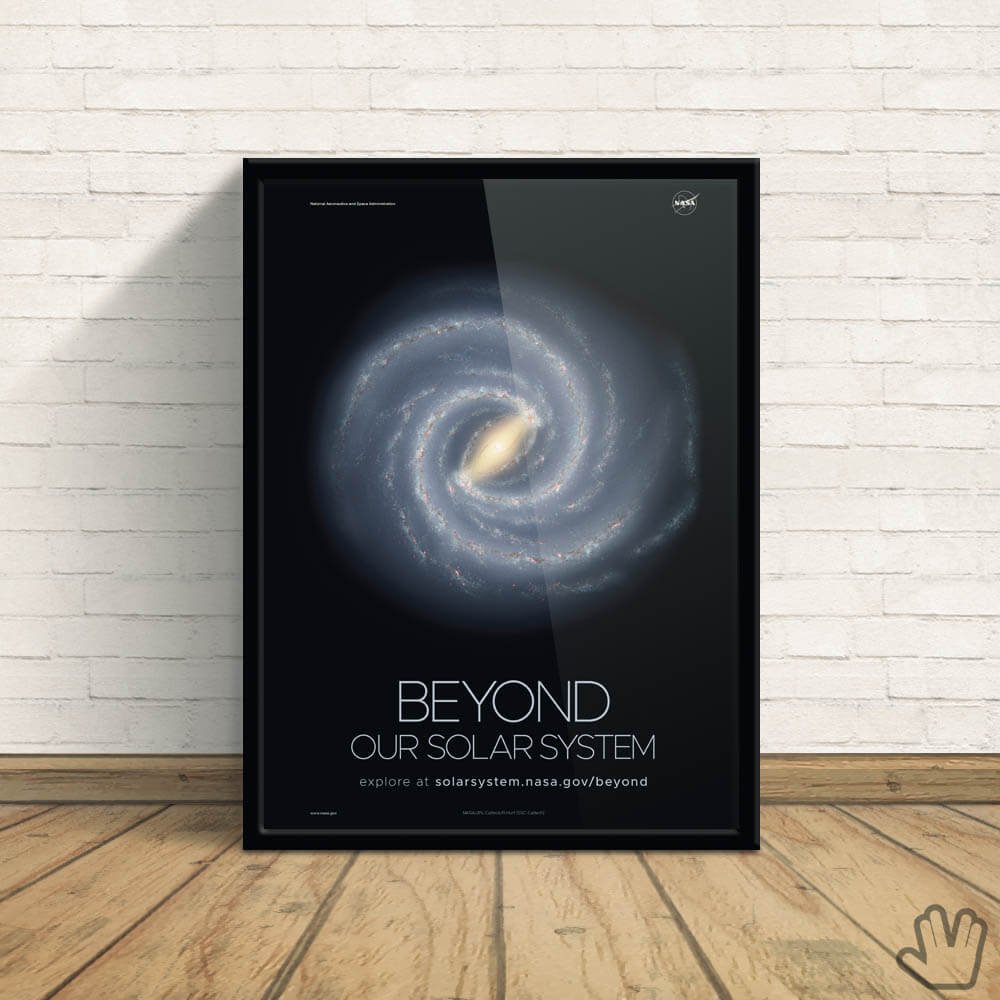 Quadro Via Láctea - Nasa 1 Quadro Via Láctea - Nasa